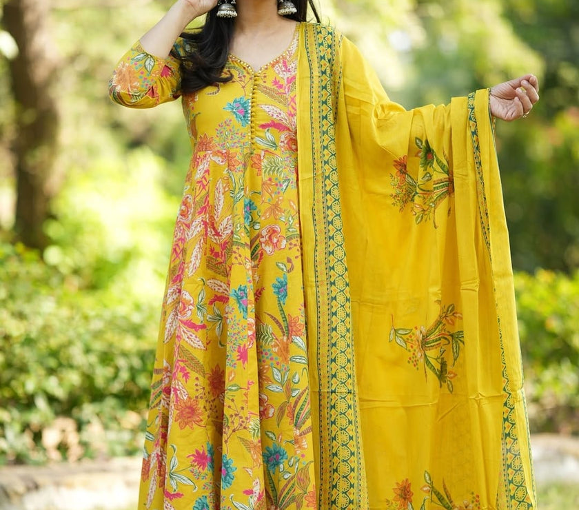 Elegant Anarkali Kurta set