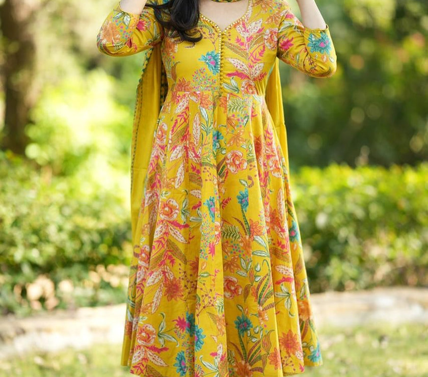 Elegant Anarkali Kurta set