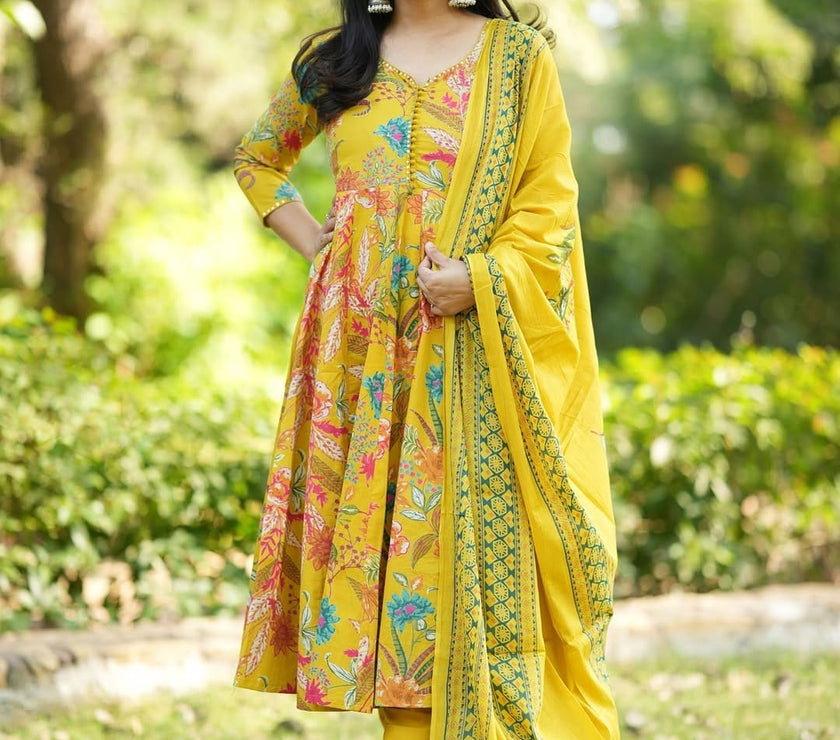 Elegant Anarkali Kurta set