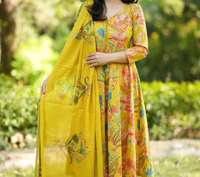 Elegant Anarkali Kurta set