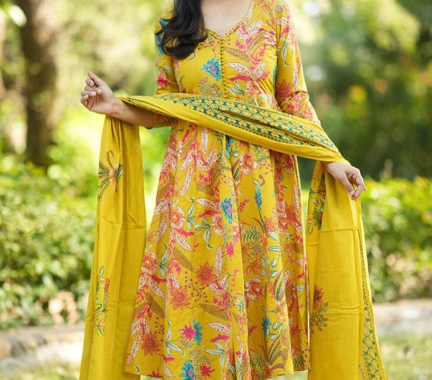 Elegant Anarkali Kurta set