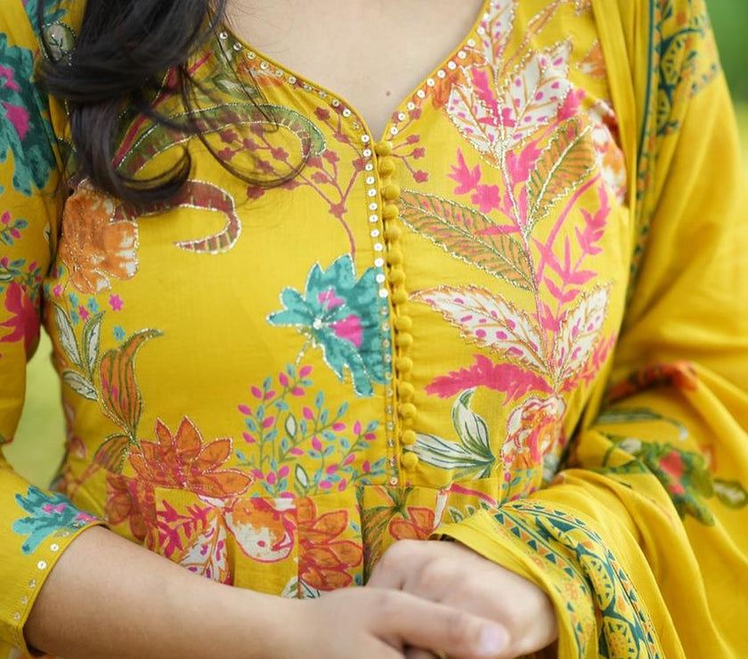 Elegant Anarkali Kurta set