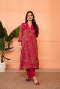 BEAUTIFULL COLLAR KURTI SET