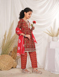 COTTON RED KIDS ETHNIC WEAR