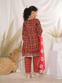 COTTON RED KIDS ETHNIC WEAR