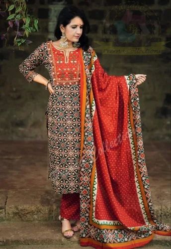 PATOLA KURTI 3 PIECE SET