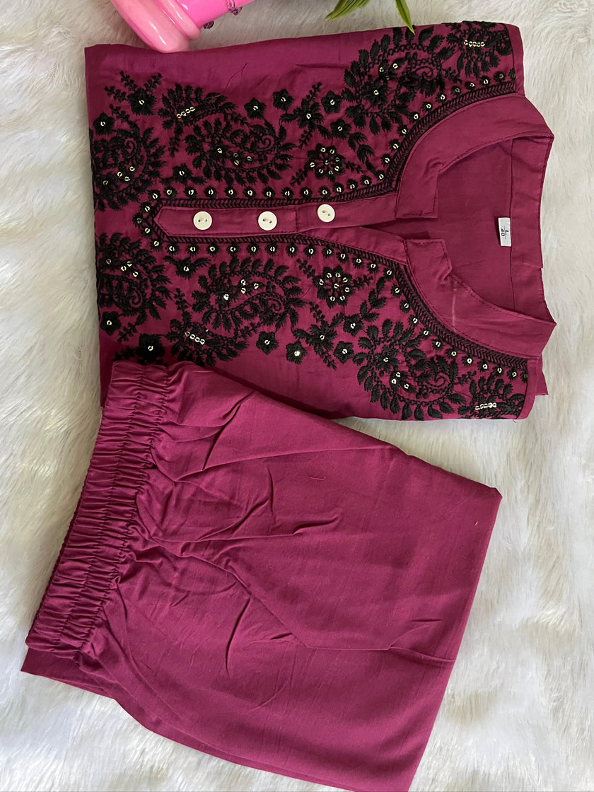 KASHIDAKREATIONS AFGANI PANT SET